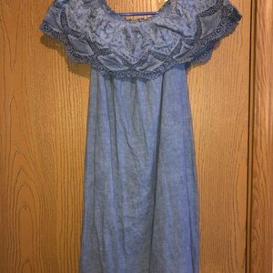 Off the shoulder dress